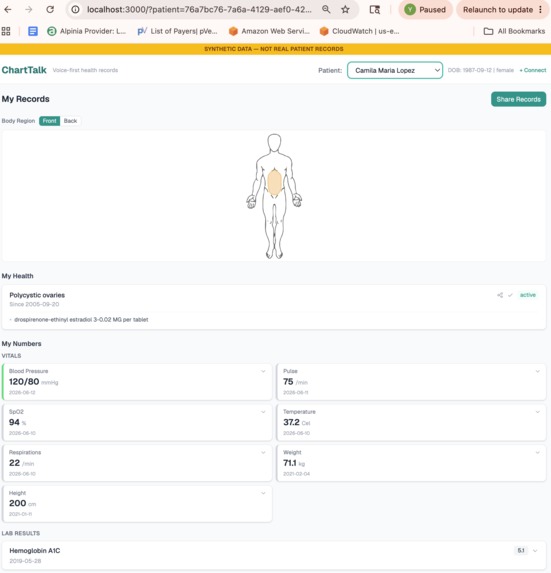 ChartTalk – screenshot 5
