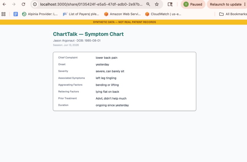 ChartTalk – screenshot 6