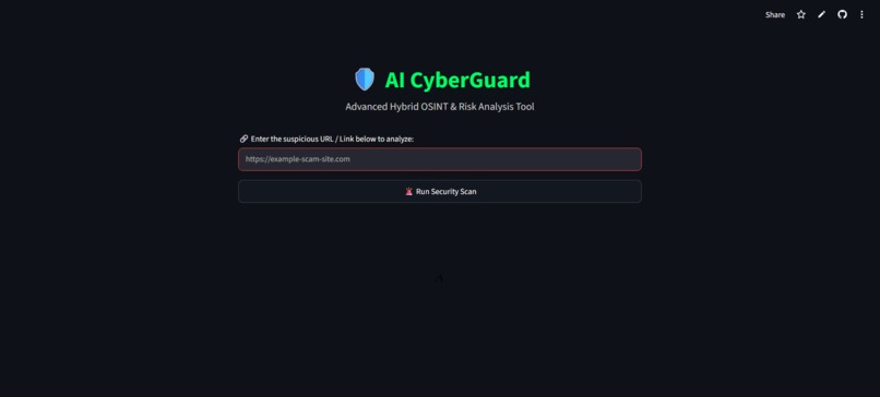 AI CyberGuard – screenshot 1