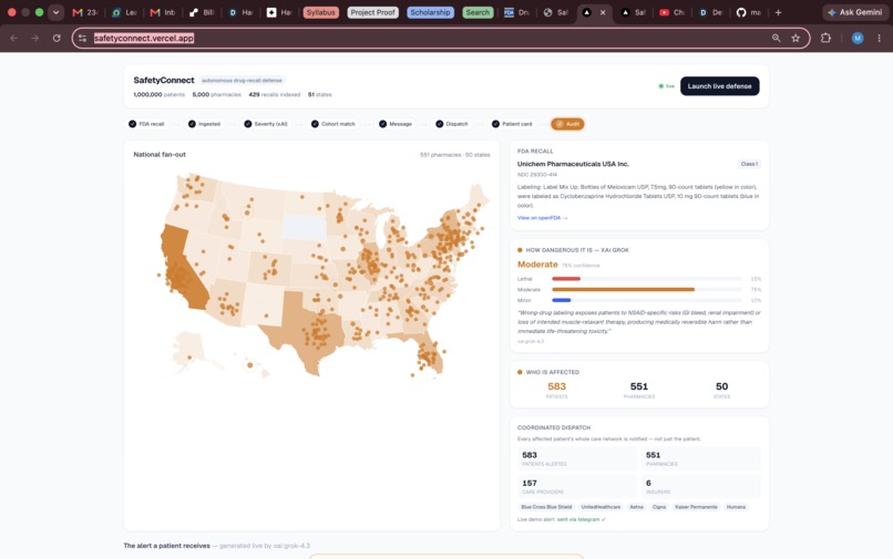 SafetyConnect – screenshot 1