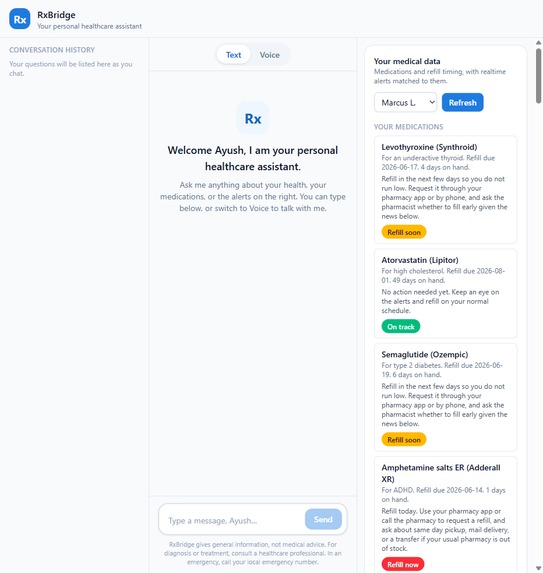 RxBridge – screenshot 1