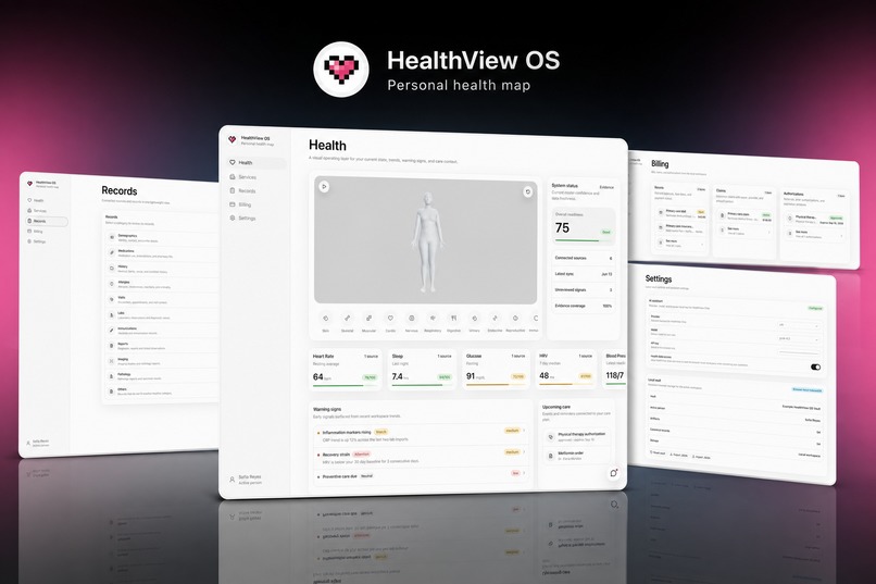 HealthView OS – screenshot 1