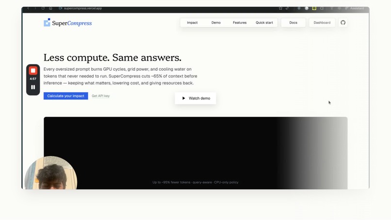 Supercompress – screenshot 5