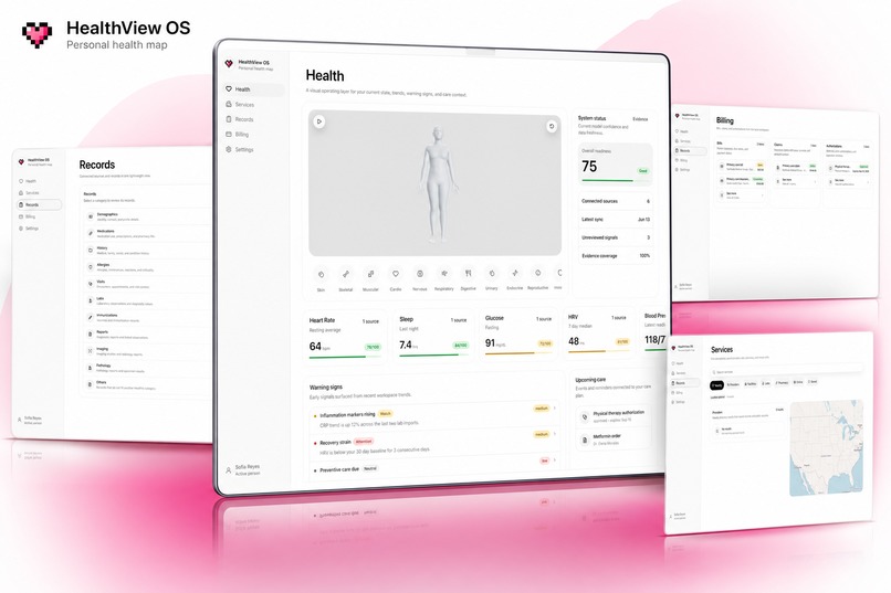 HealthView OS – screenshot 3