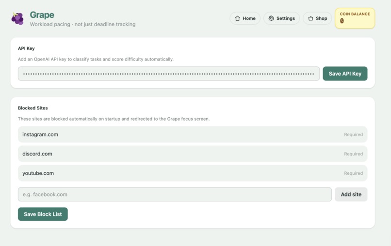 Grape – screenshot 3