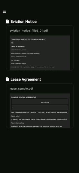 EvictWise – screenshot 2