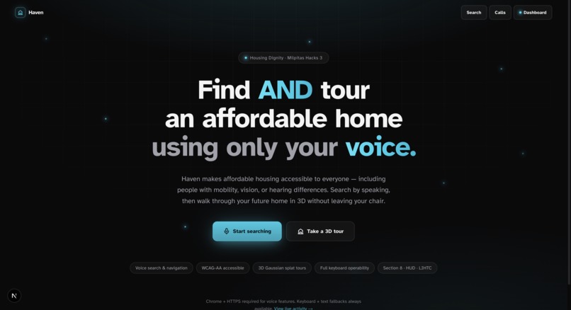 Haven – screenshot 1