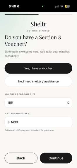 Sheltr – screenshot 1