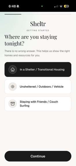 Sheltr – screenshot 2