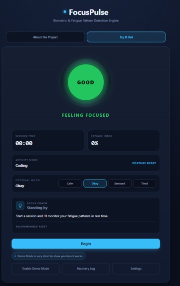 FocusPulse – screenshot 3