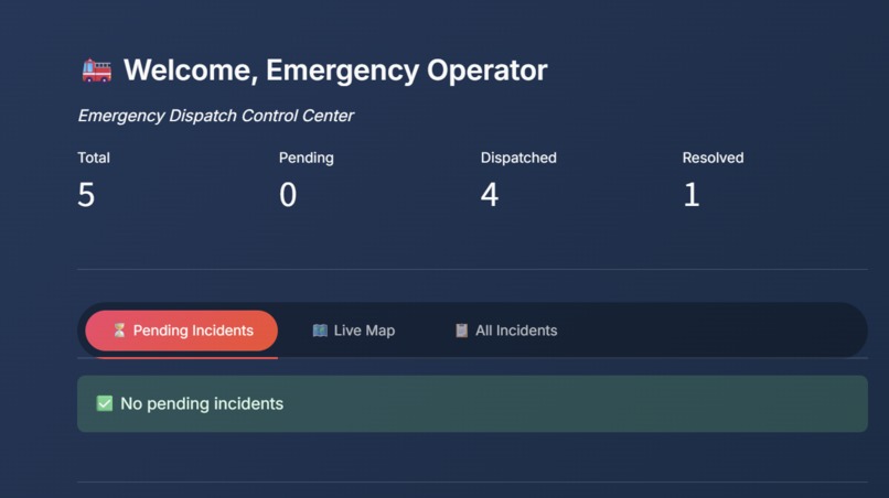Smart Emergency Response System – screenshot 7