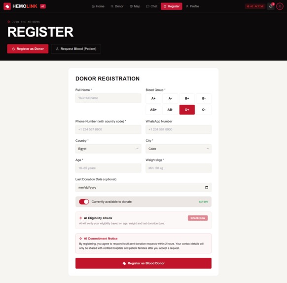 HemoLink: Precision Matching for Critical Care – screenshot 3