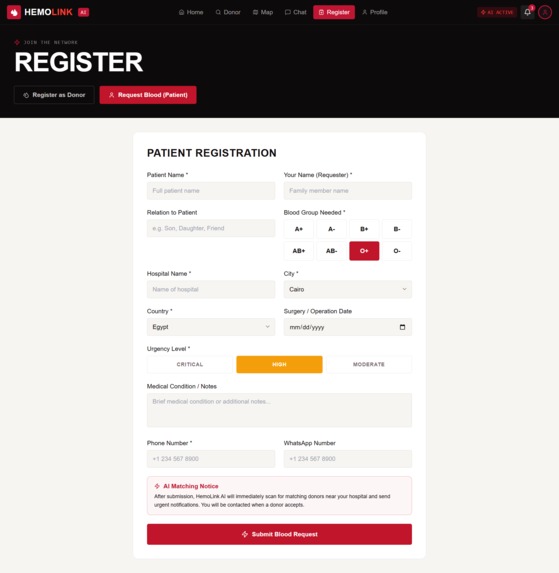 HemoLink: Precision Matching for Critical Care – screenshot 4