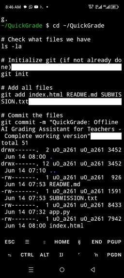 QuickGrade – screenshot 2