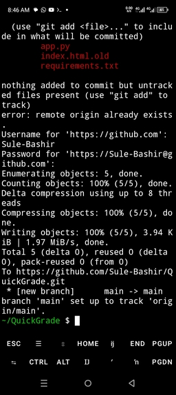 QuickGrade – screenshot 3