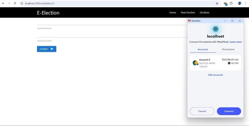 Transparent Blockchain Voting – screenshot 9