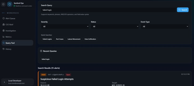 Sentinel Ops Agent – screenshot 10