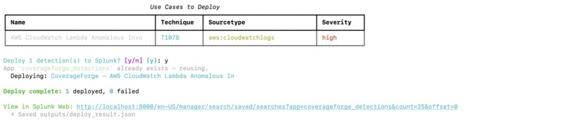 CoverageForge – screenshot 3