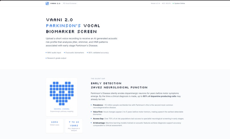 VAANI 2.0 – screenshot 1