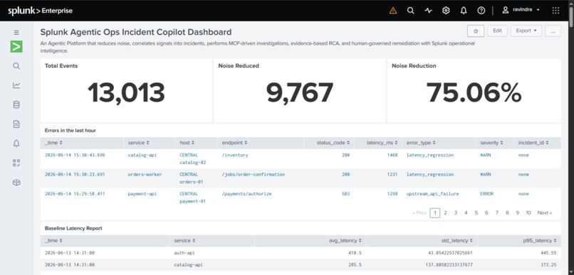 Splunk Agentic Ops Incident Copilot – screenshot 8