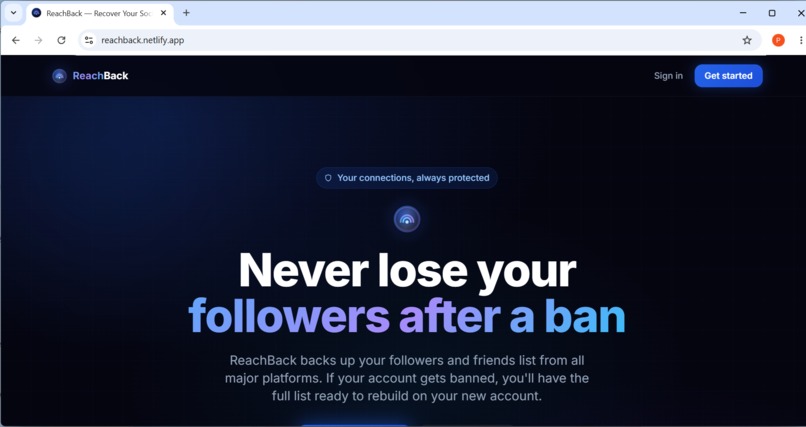 ReachBack – screenshot 1