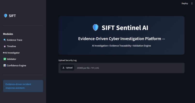 SIFT Sherlock – screenshot 1