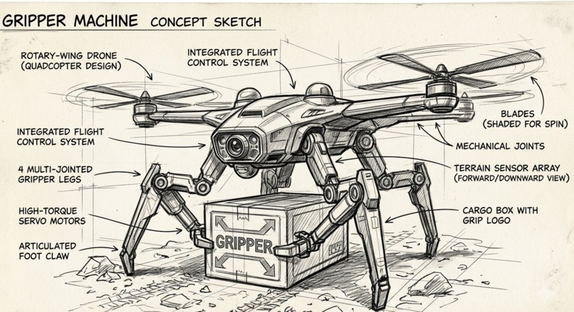 A GRIPPER MACHINE – screenshot 1