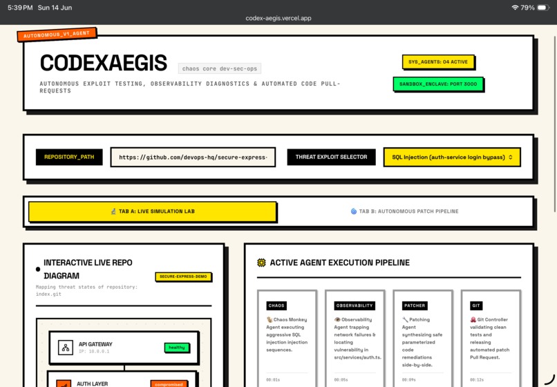 codexaegis – screenshot 1