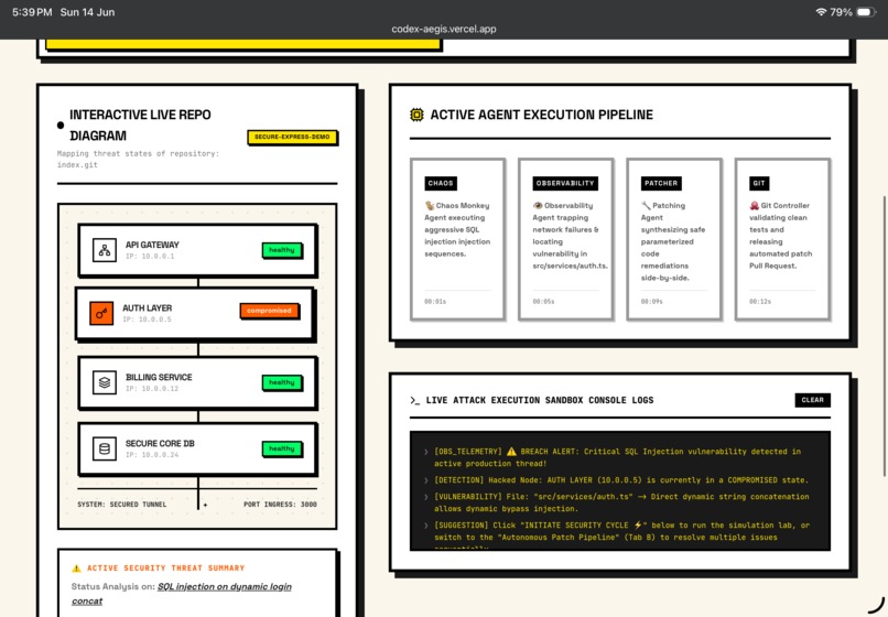 codexaegis – screenshot 2