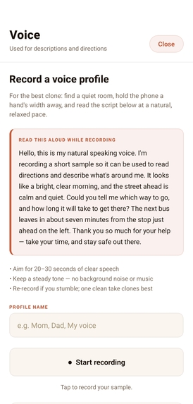 Horizon: Voice-First Travelling Companion – screenshot 6