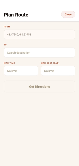 Horizon: Voice-First Travelling Companion – screenshot 4