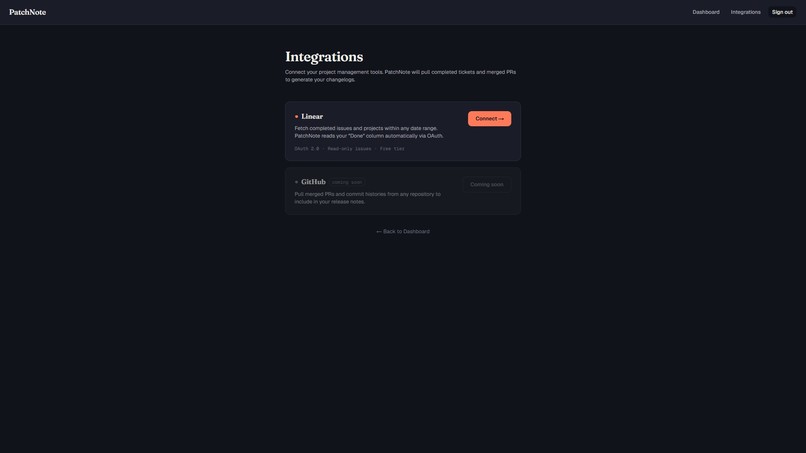 PatchNote – screenshot 3