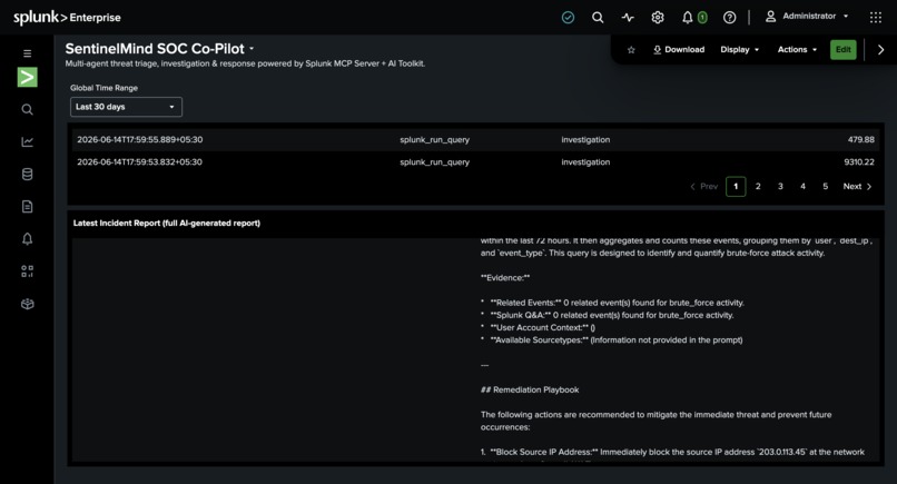 SentinelMind -  Autonomous SOC Co-Pilot – screenshot 3