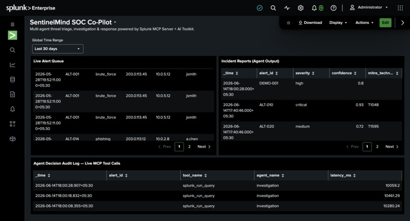 SentinelMind -  Autonomous SOC Co-Pilot – screenshot 2
