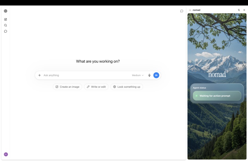 nomad – screenshot 1