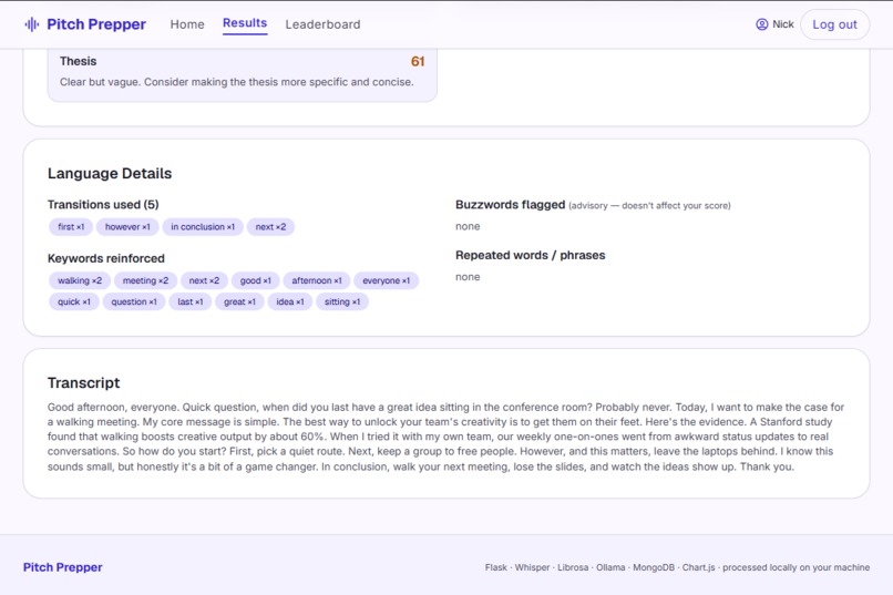 Pitch Prepper – screenshot 1