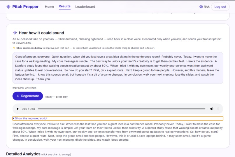 Pitch Prepper – screenshot 9
