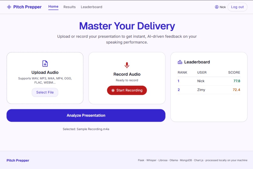 Pitch Prepper – screenshot 2