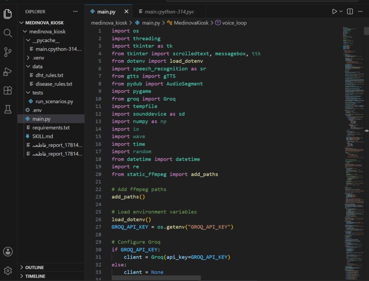 MediNova - AI based kiosk – screenshot 2
