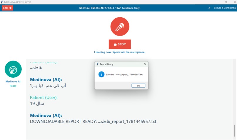 MediNova - AI based kiosk – screenshot 9