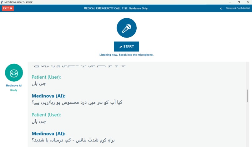 MediNova - AI based kiosk – screenshot 7