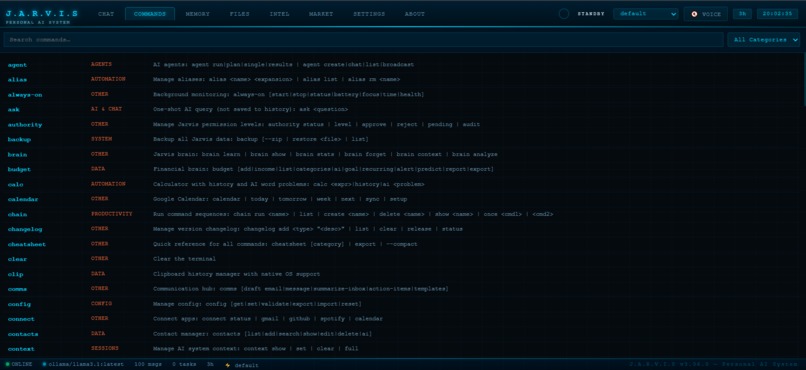 Jarvis – screenshot 2