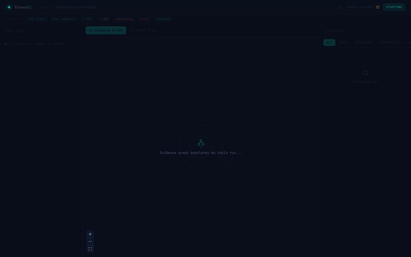 ForensicIQ – screenshot 2