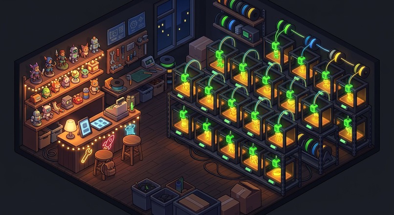 Tribe: 3D Print Farm – screenshot 3