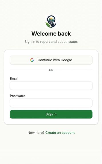 AdoptARoad – screenshot 1
