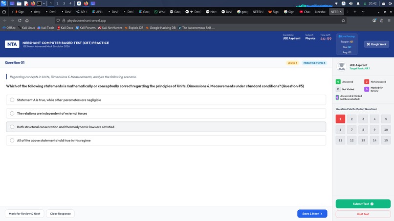 NEESHANT | Interactive Physics E-Book System 2026 – screenshot 1