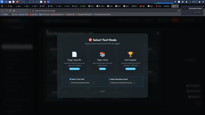 NEESHANT | Interactive Physics E-Book System 2026 – screenshot 5