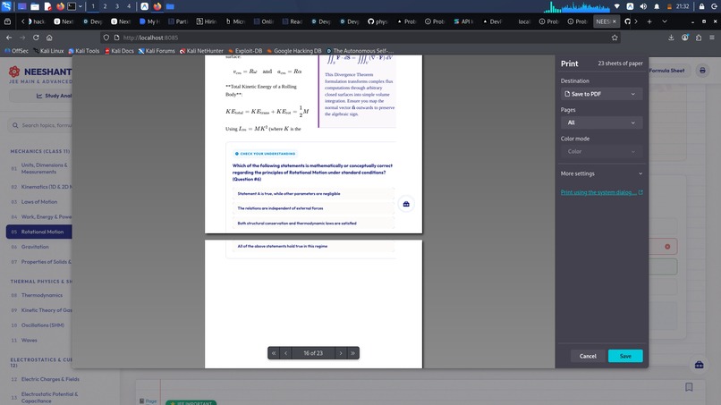 NEESHANT | Interactive Physics E-Book System 2026 – screenshot 7