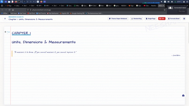 NEESHANT | Interactive Physics E-Book System 2026 – screenshot 8