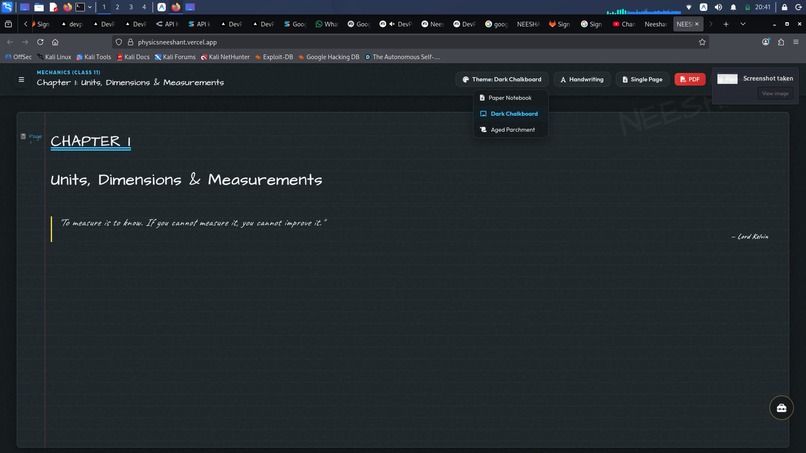 NEESHANT | Interactive Physics E-Book System 2026 – screenshot 10